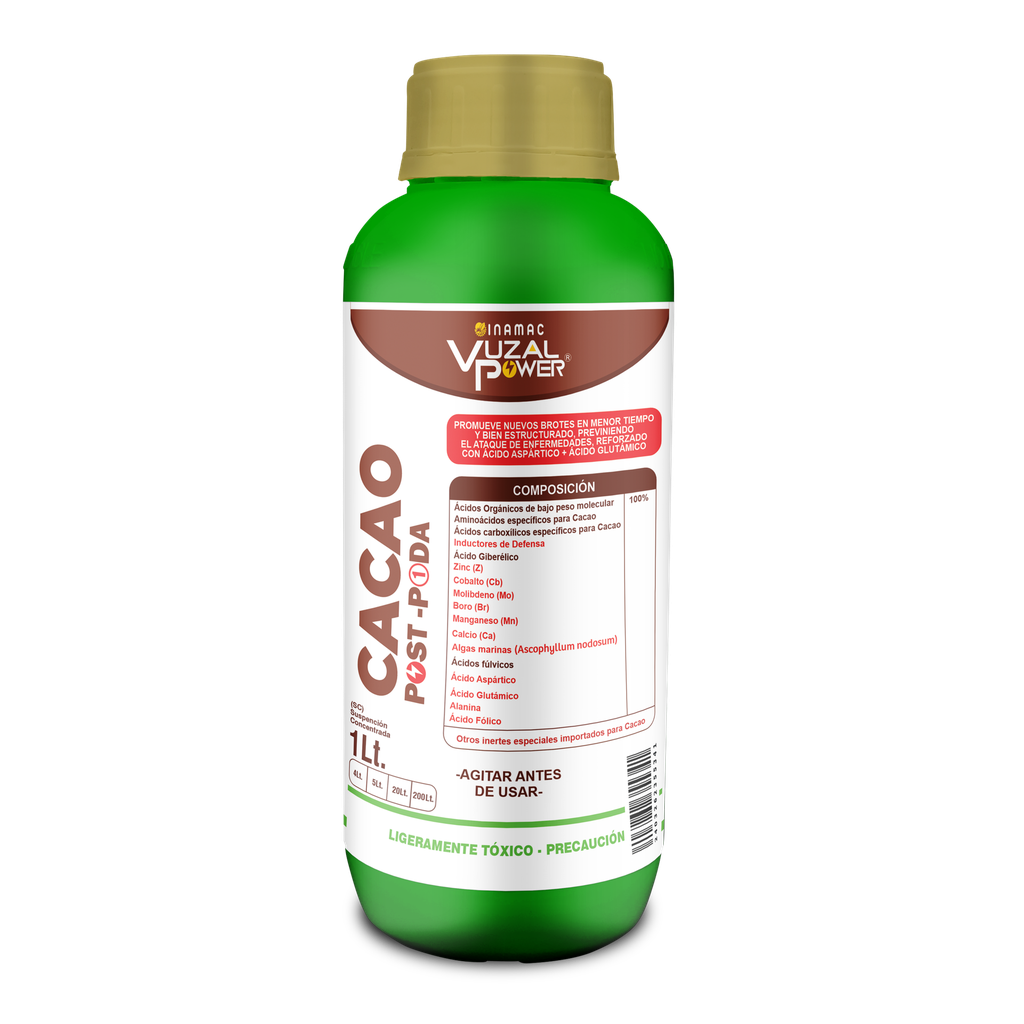 VUZAL POWER - CACAO POST-PODA - 1LT