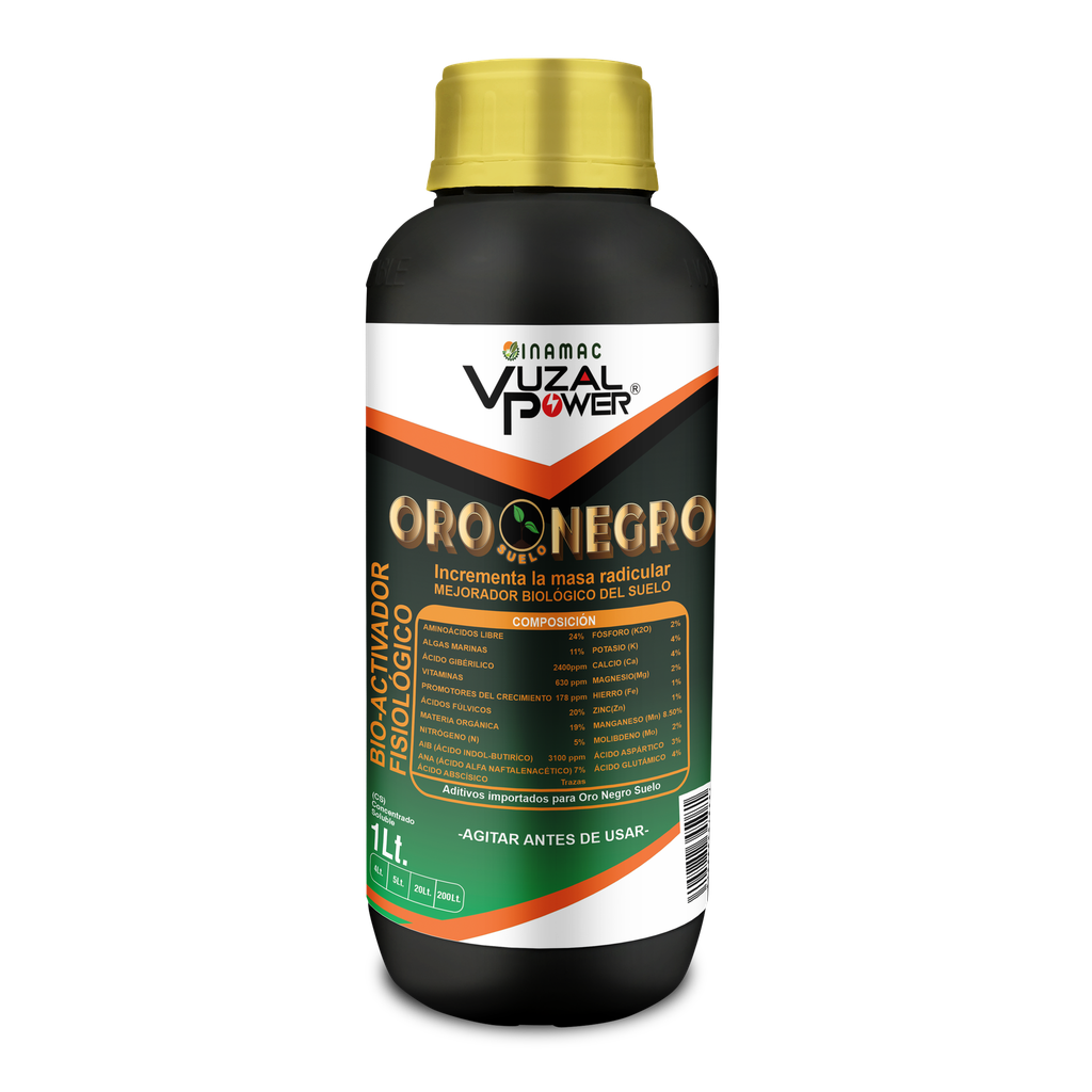 VUZAL POWER - ORO NEGRO SUELO - 1LT