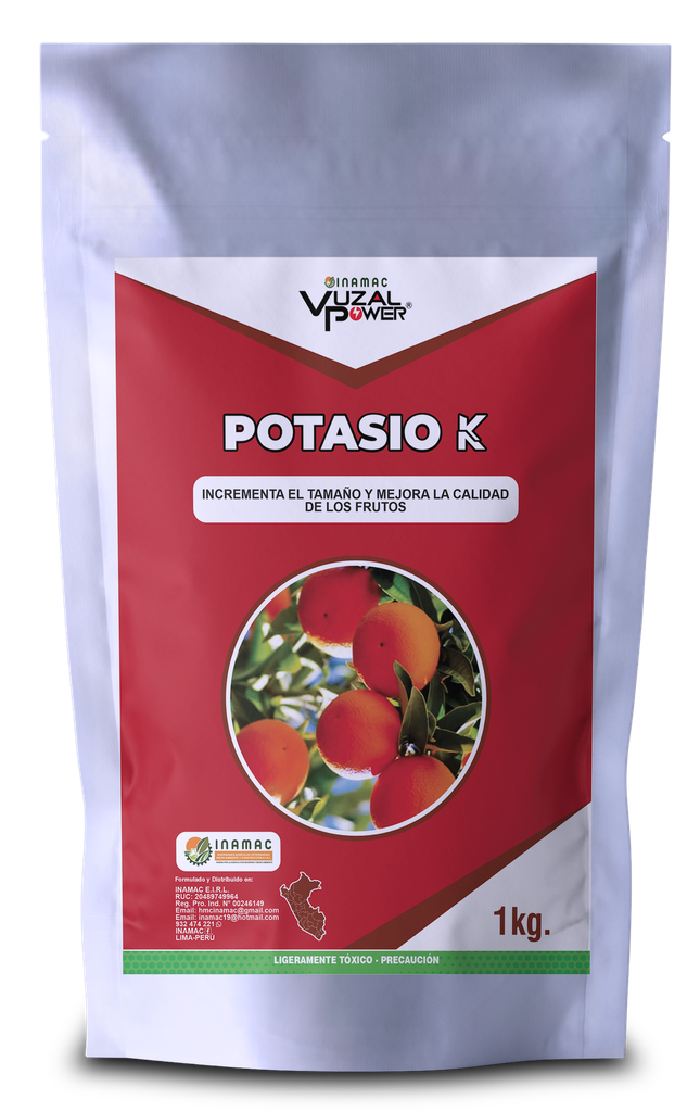 VUZAL POWER - POTASIO K - 1KG