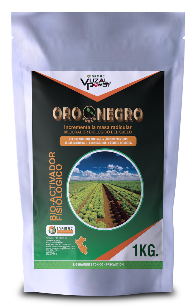 VUZAL POWER - ORO NEGRO SUELO - 1KG