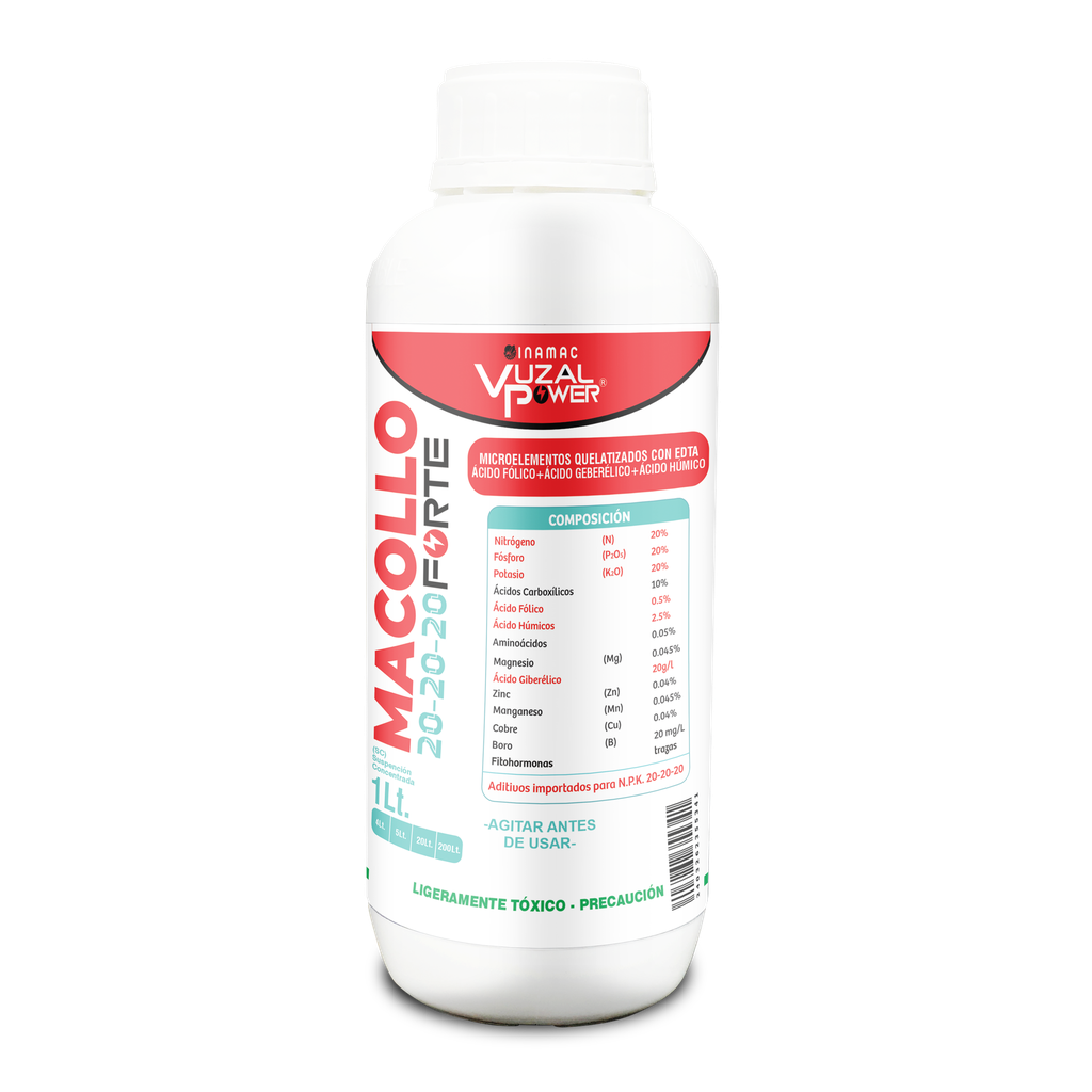 VUZAL POWER - MACOLLO 20-20-20 - 1LT