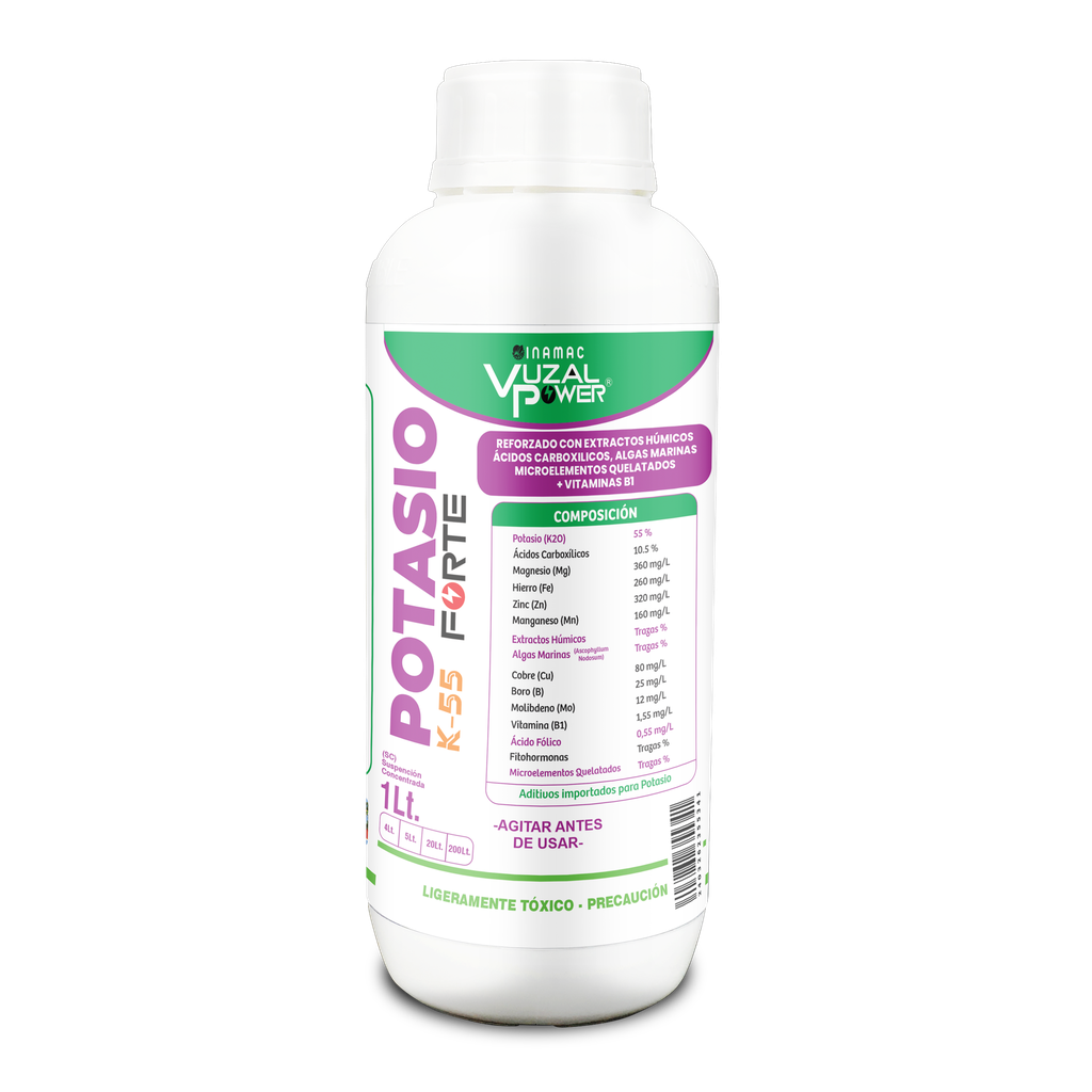 VUZAL POWER - POTASIO K-55 FORTE - 1LT