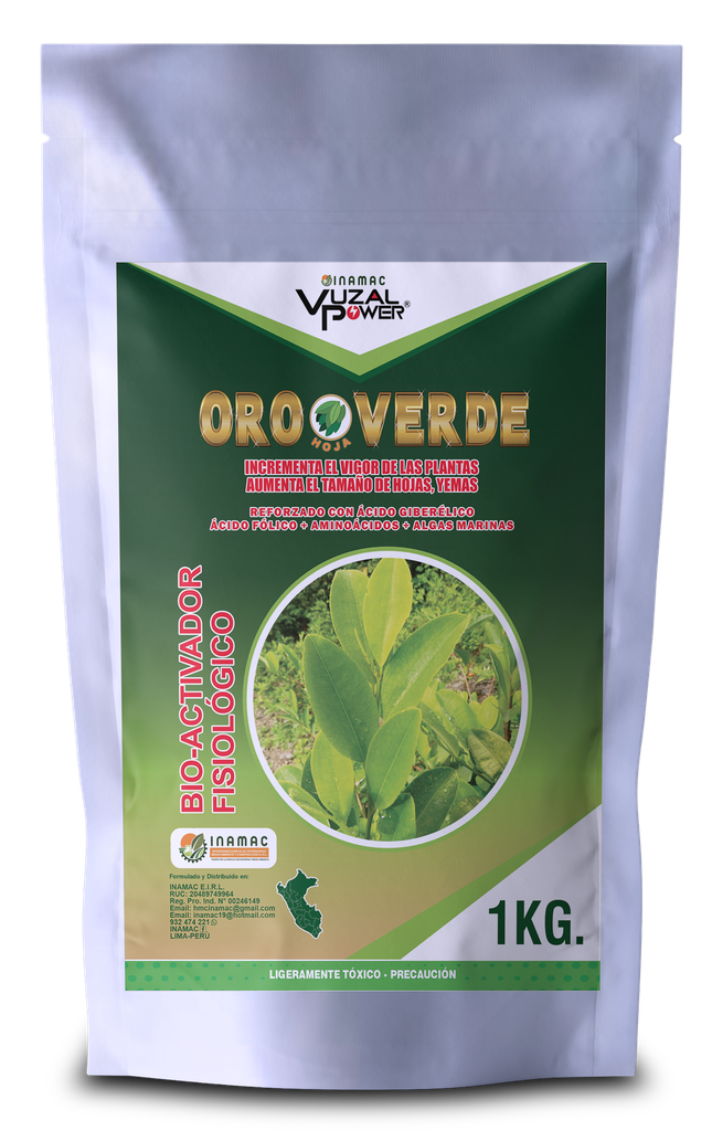 VUZAL POWER - ORO VERDE HOJA - 1KG